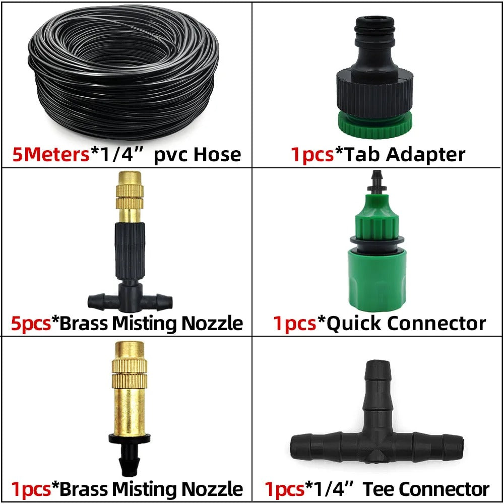 Heavy-Duty Brass Spray Nozzle for Powerful Water Flow