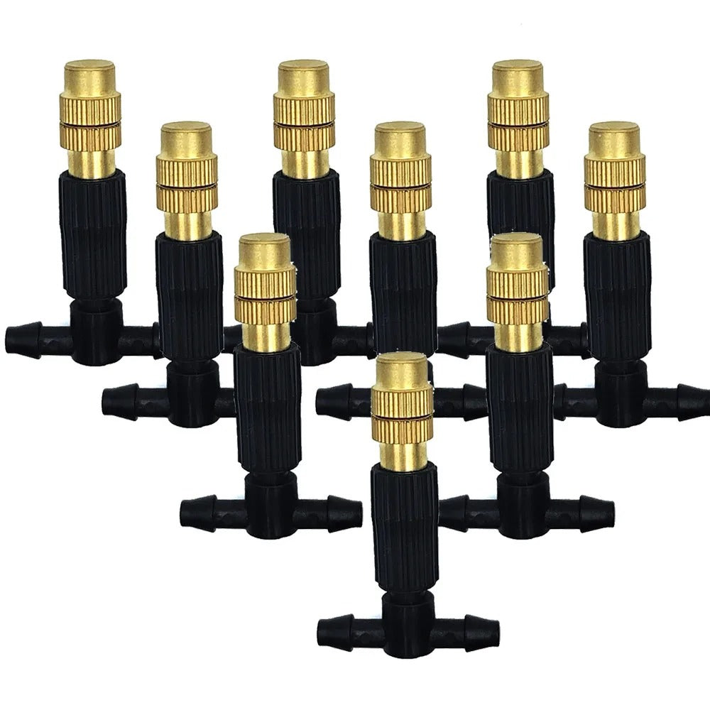 Heavy-Duty Brass Spray Nozzle for Powerful Water Flow