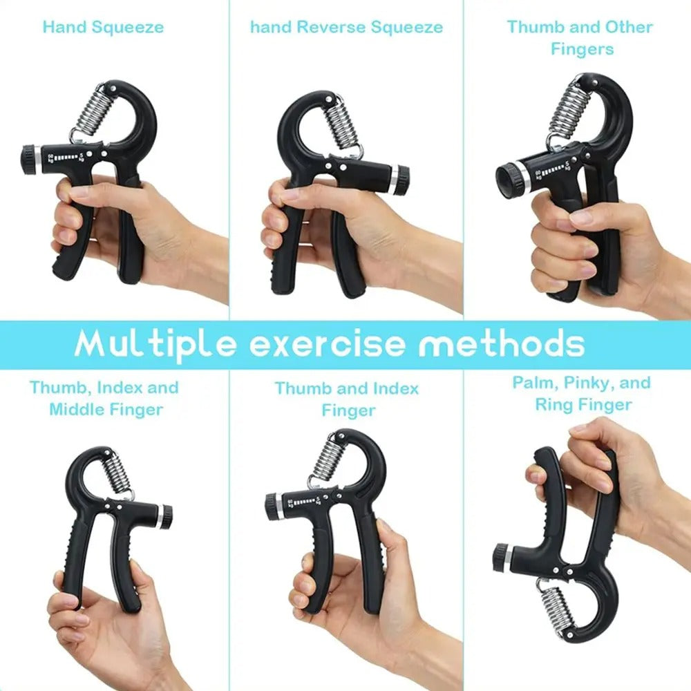 Adjustable Hand Gripper – Strengthen Fingers, Wrists & Forearms