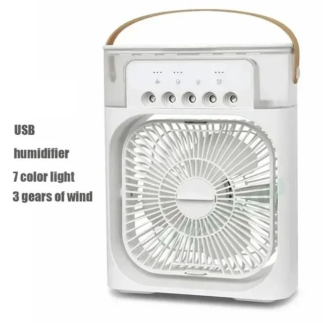 Portable Mini Air Cooler – Personal Space Cooler with USB & Water Tank