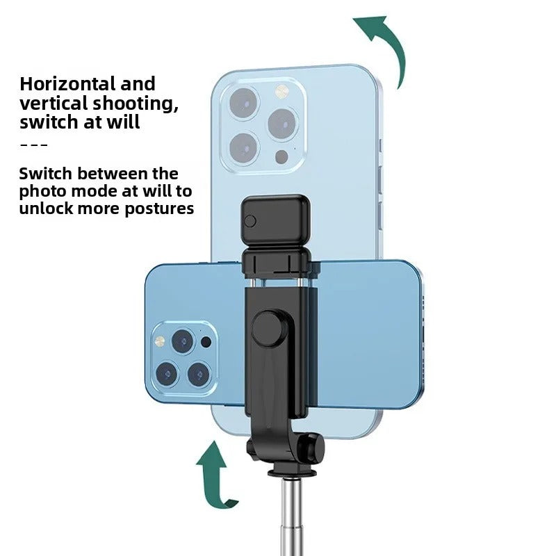 3-in-1 Multi-Function Selfie Stick: Capture, Stabilize, and Expand